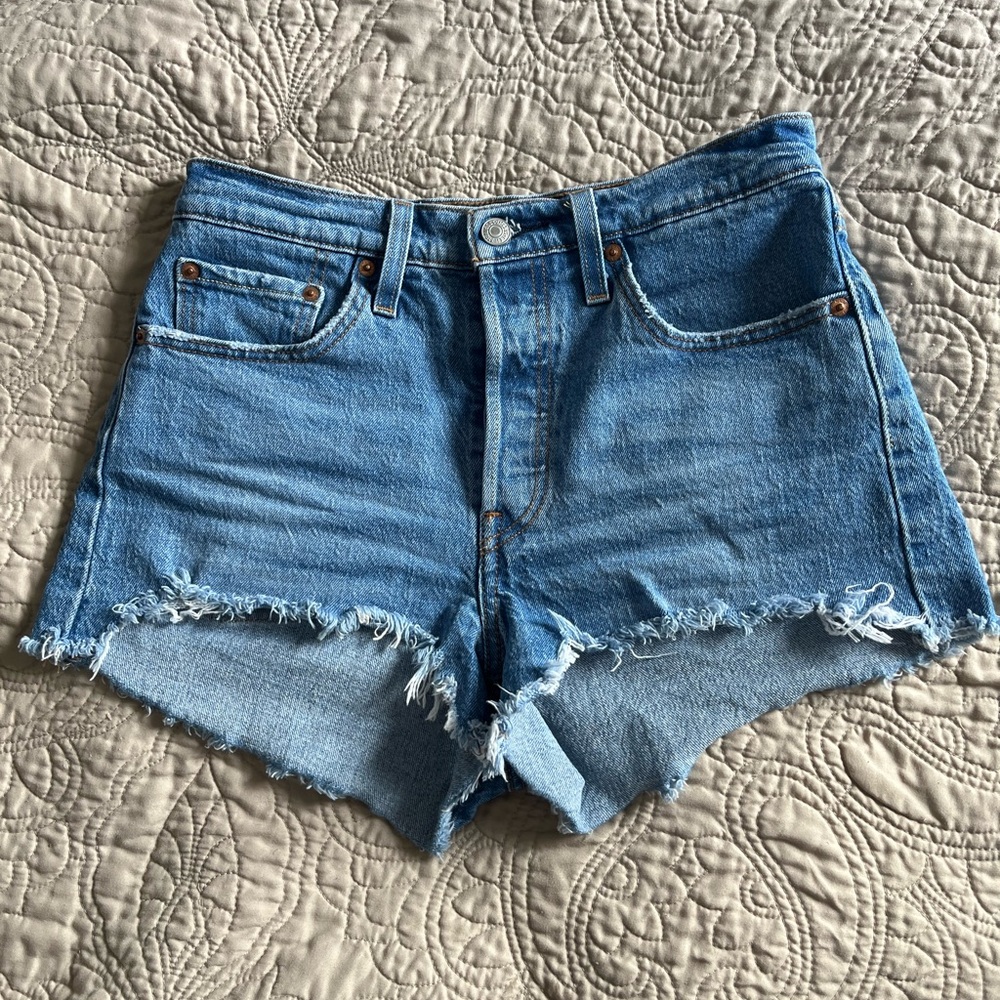 Levi's Classic Blue Jean Shorts